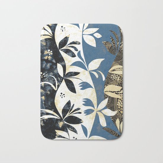 Climbing Plants Bath Mat