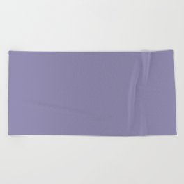 Lavender Dream ~ Smoky Violet Blue Beach Towel