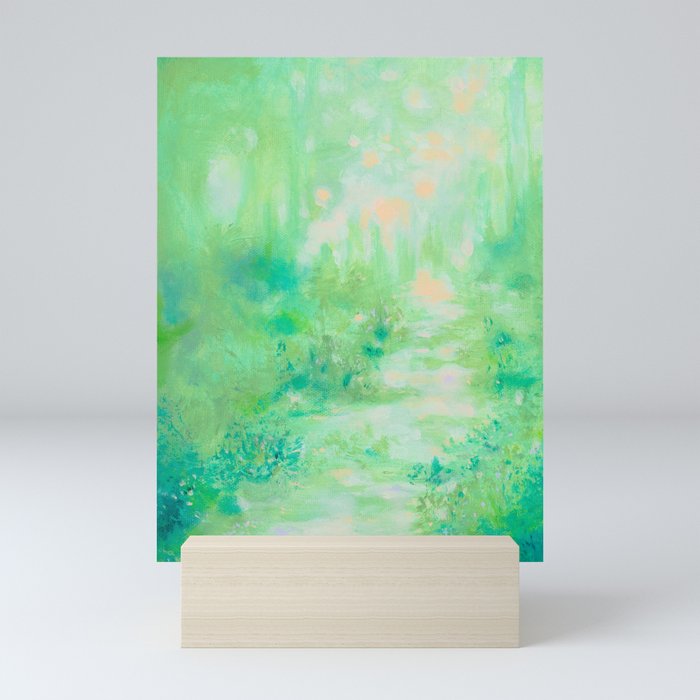 Path - Original painting by Natalee Ryan Mini Art Print