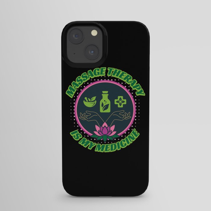 Massage Therapy Physiotherapist Masseur iPhone Case