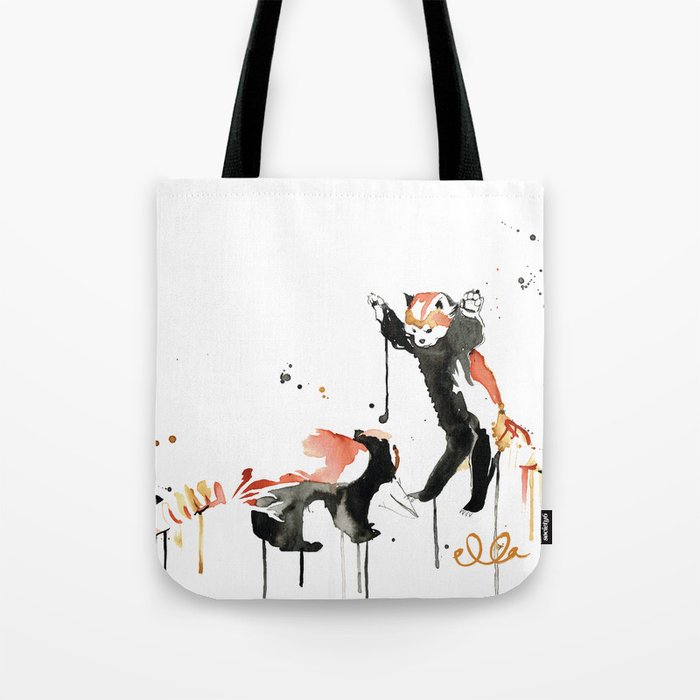 Red Pandas. Tote Bag