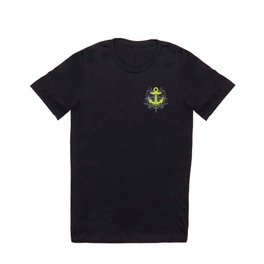 Pinstripe Anchor T Shirt