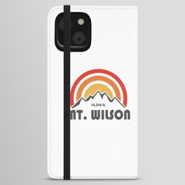 Mt. Wilson Colorado iPhone Wallet Case