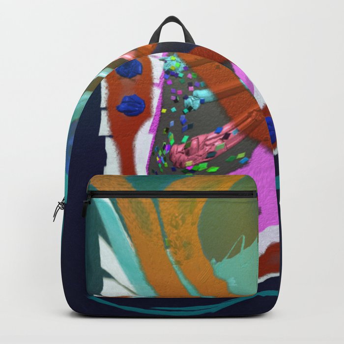 Colour abstract Backpack