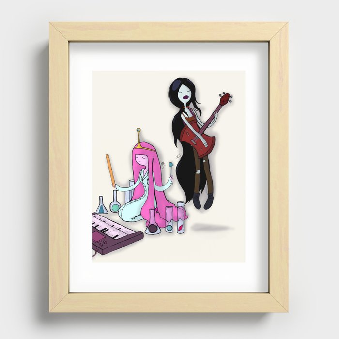 Music Time Recessed Framed Print