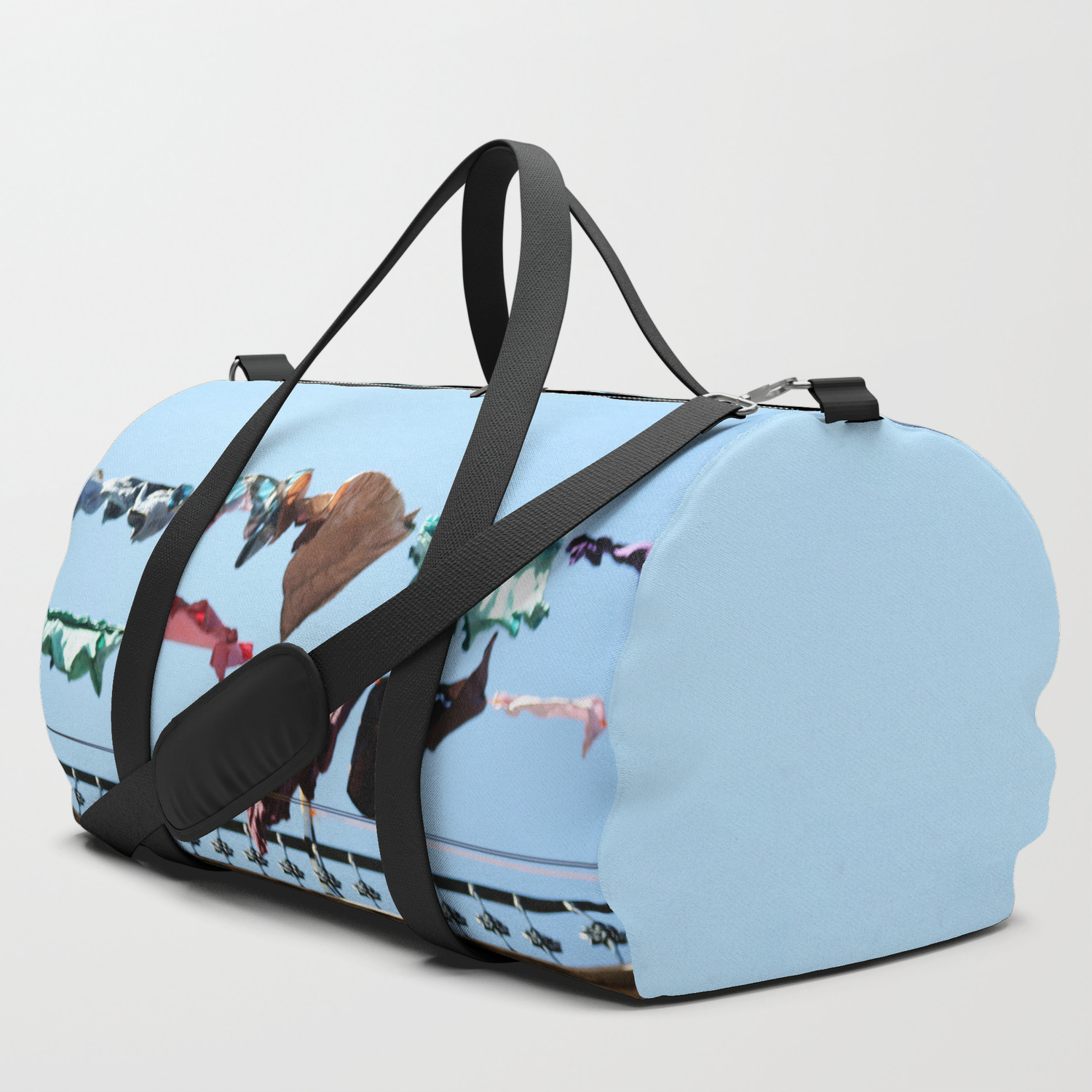 Hanging Laundry In Ing Wind Duffle Bag By Annaki