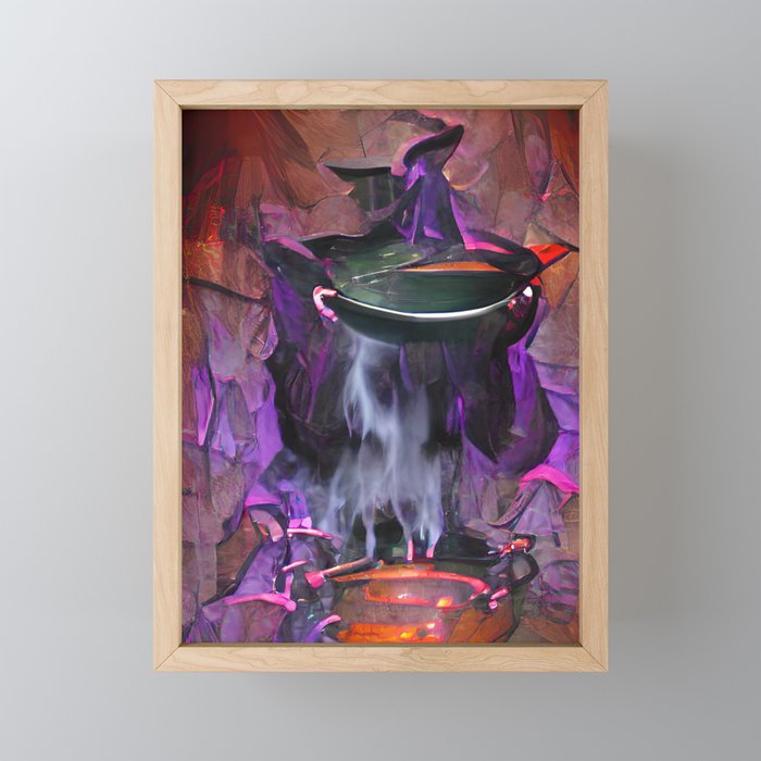 Witches Brew Framed Mini Art Print