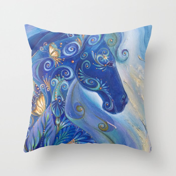 Horse throw pillow on sale