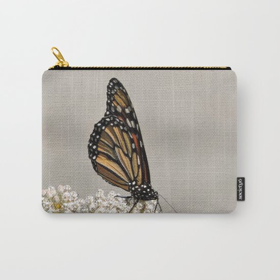A Fine, Upstanding Monarch Carry-All Pouch