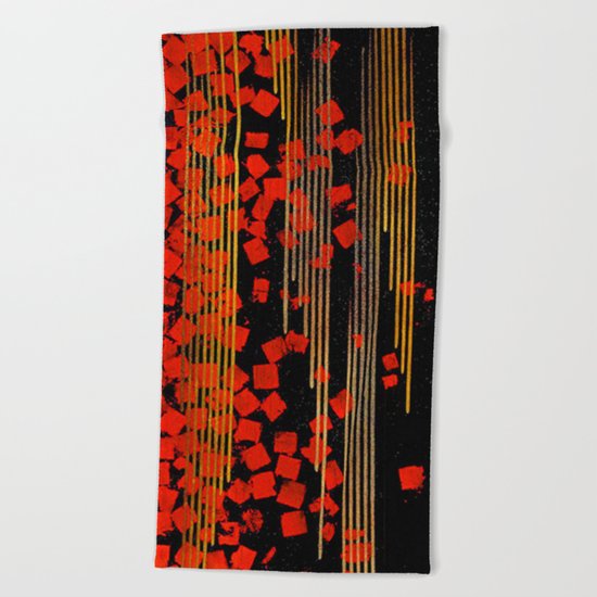 RAIN Beach Towel