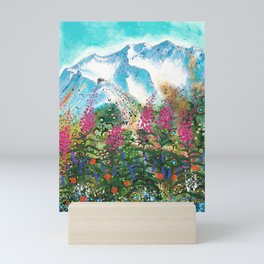 Alyeska Best of Both Wildflower Winter Mini Art Print