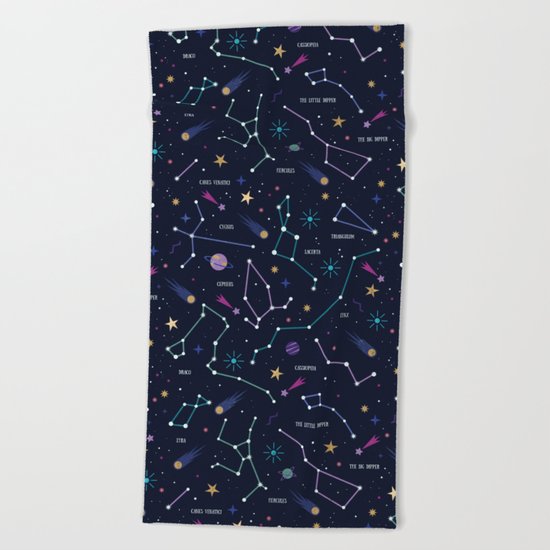 The Stars Beach Towel