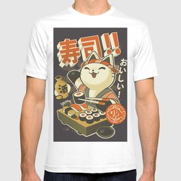 Cat Sushi T Shirt