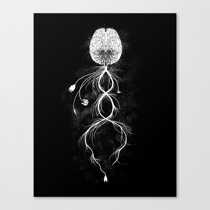 Looking for Connection  Canvas Print