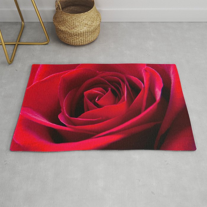 Red Rose Rug By Captainsilva Society6