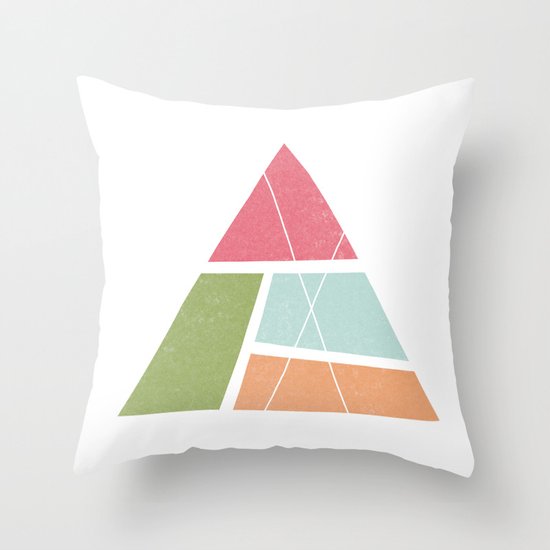 Triangular Throw Pillow