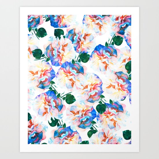 Wild Flora #society6 #decor #buyart Art Print