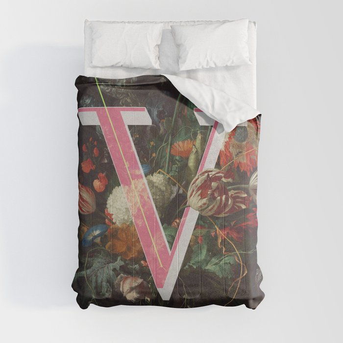 Letter V Comforter