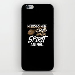 Horseshoe Crab Xiphosura Blood Eggs Fossil iPhone Skin