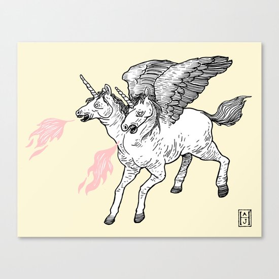Badass Canvas Print