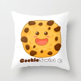 Cookie Swirl C Throw Pillow