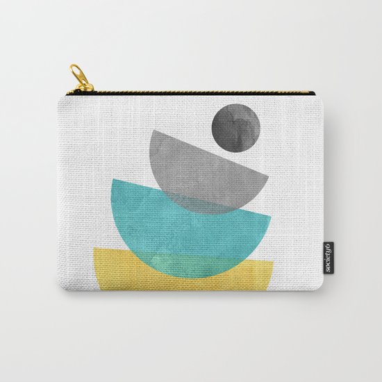 Mid Century Scandinavian Carry-All Pouch