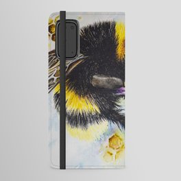 Bee and Lavender No. 1 Android Wallet Case
