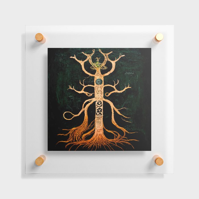 Yggdrasil Floating Acrylic Print