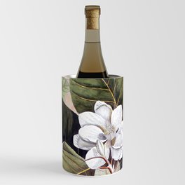 Vintage White Magnolia Wine Chiller