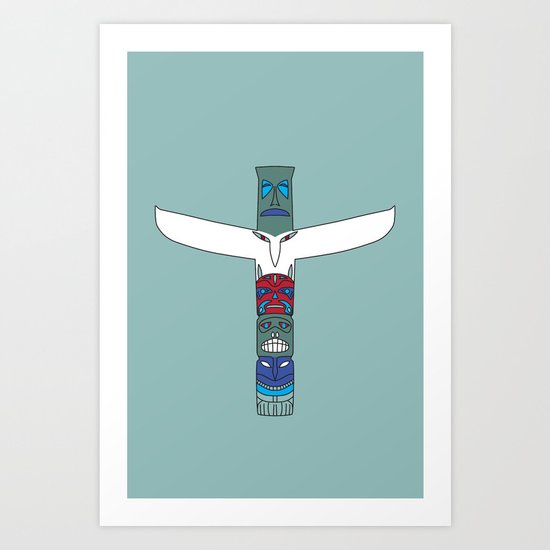 Totem Spirit Art Print