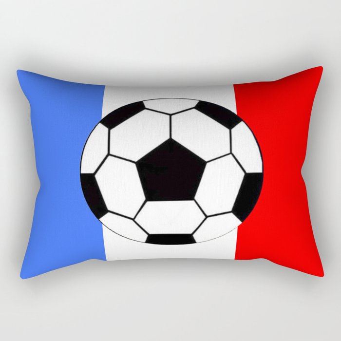 France Foot Rectangular Pillow