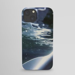 Underwater Paddle, Sand up Paddle Boarding Underwater View. iPhone Case