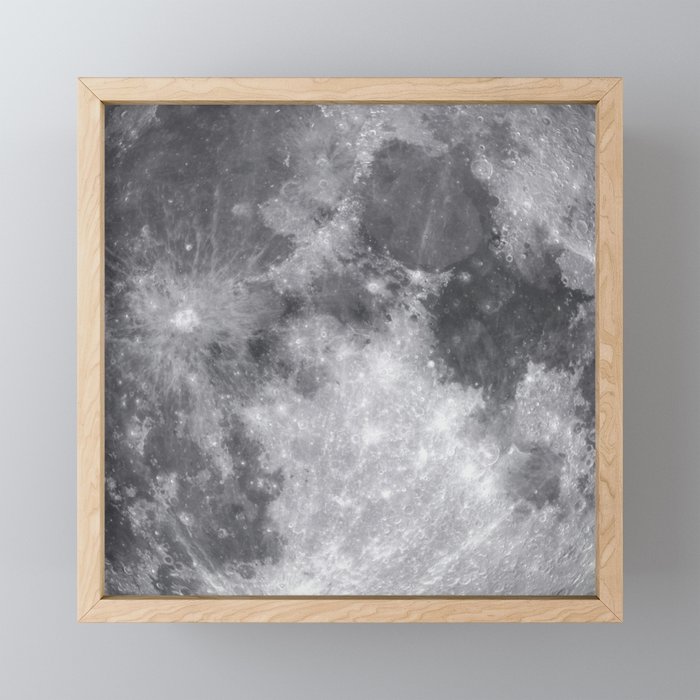 Moon Framed Mini Art Print