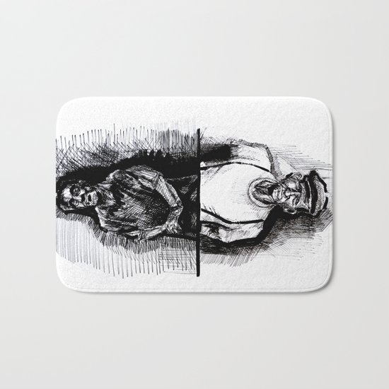 the old geezers Bath Mat