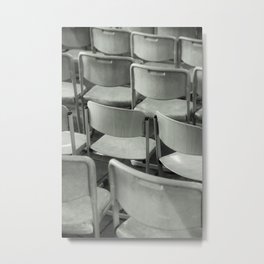 chairs Metal Print