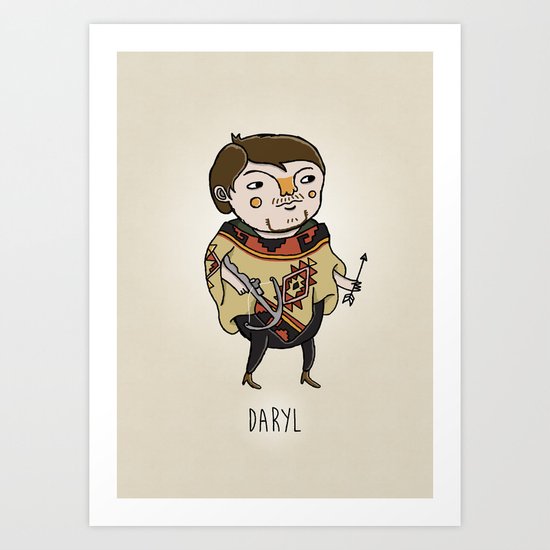 daryl Art Print