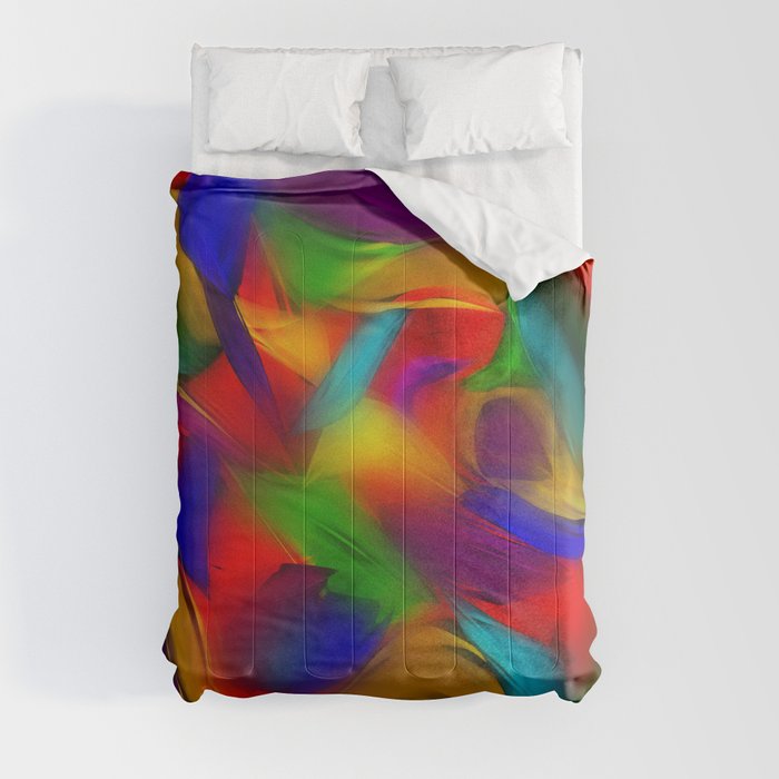 Rainbow Dapple Comforter