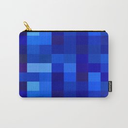 Blue Mosaic Carry-All Pouch