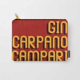 CLASSICS: NEGRONI TYPO Carry-All Pouch