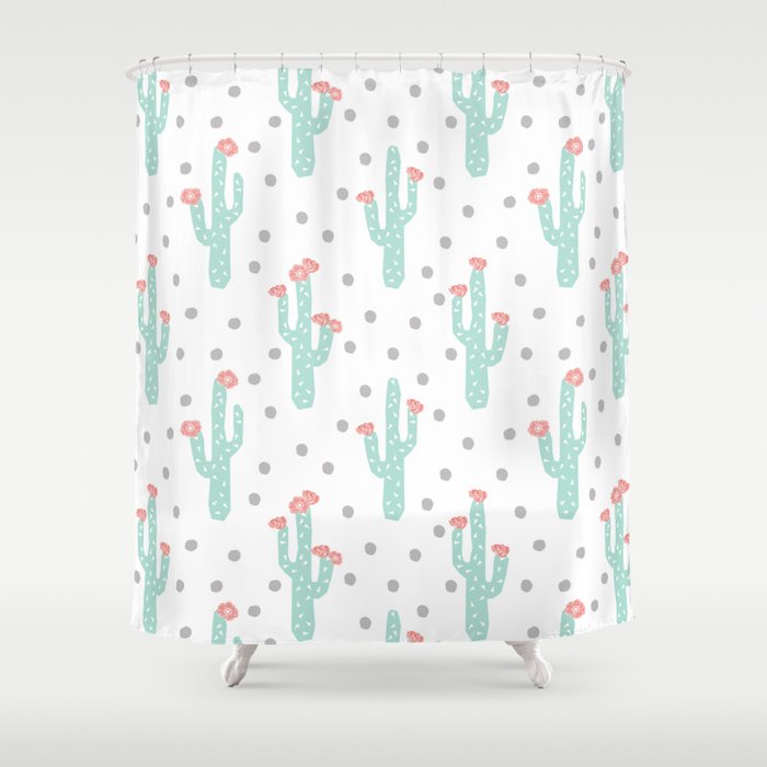 White Cactus Flowers Triangle Geometric Kids Fun Southwest Tribal