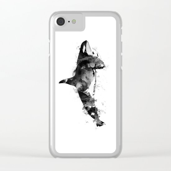 Killer Whale Clear iPhone Case