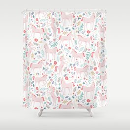 Unicorn Fields Shower Curtain