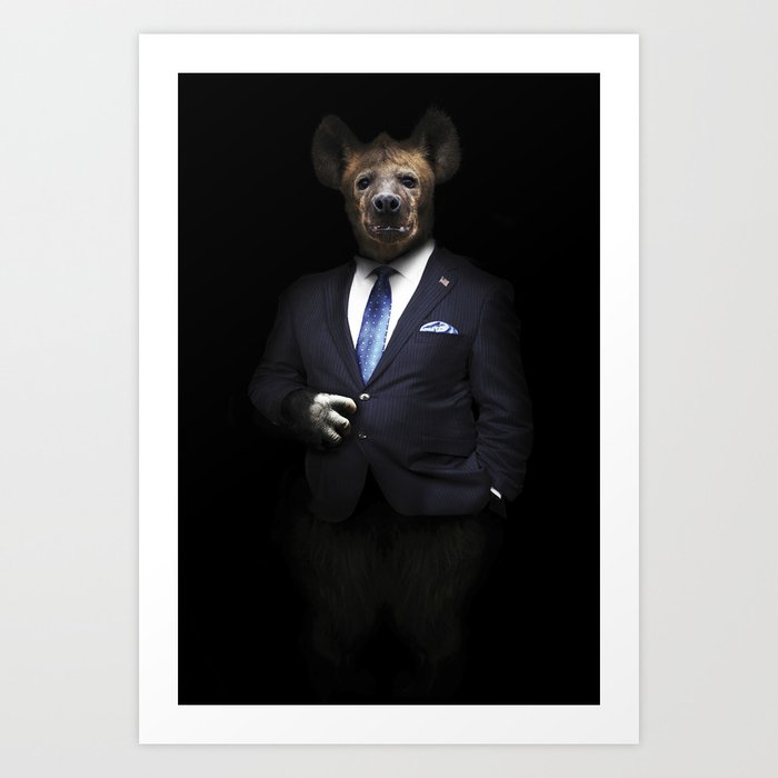 Beasts fot president Art Print