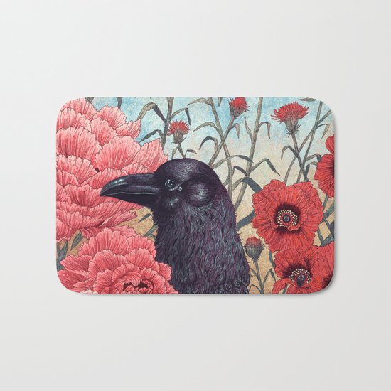 Crow Effigy Bath Mat