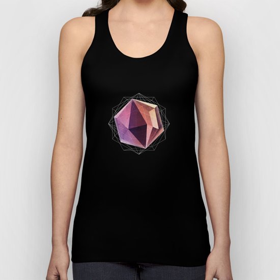 Mineral Hexagon Unisex Tank Top