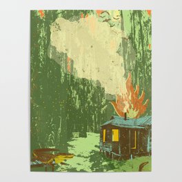 SWAMP FIRE Poster