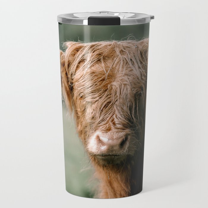 Scottish Highland Cow Travel Mug