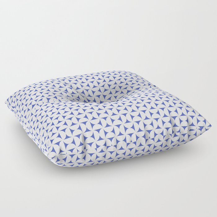 Patterned Geometric Shapes XLIX Floor Pillow