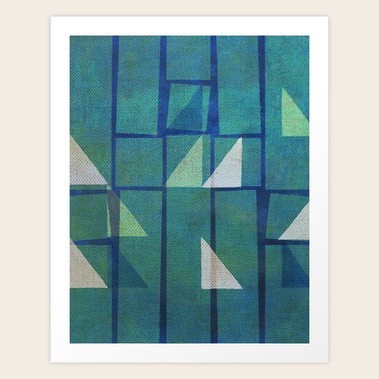 Night Sailing Art Print