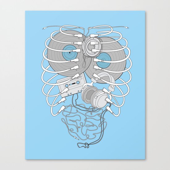 Internal Rhythm Canvas Print